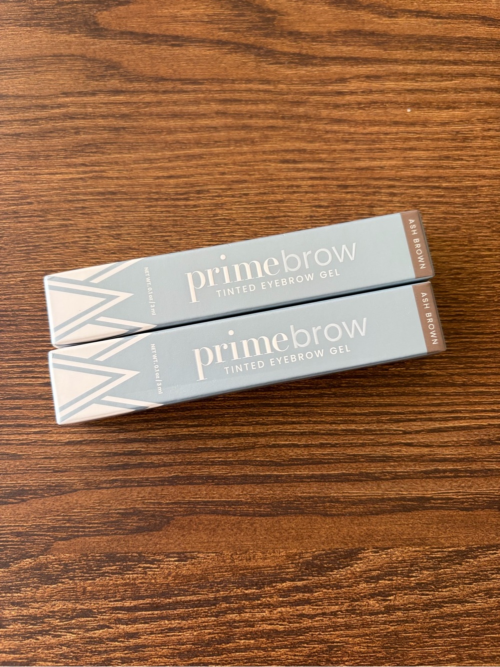 2 Pack Primebrow Tinted Eyebrow Gel - Ash Brown